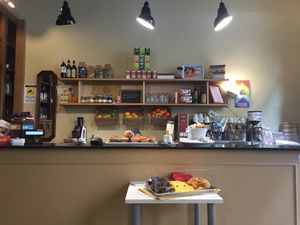 The other counter at L'Orto Bistrot in Turin