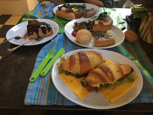 Brunch at L'Orto Bistrot in Turin