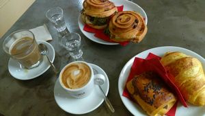 Perfect breakfast at L'Orto Bistrot in Turin