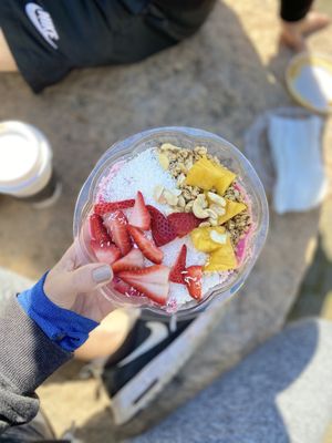 Dragon smoothie bowl  at Greenleaf Juicing Company - Pearl District in Portland