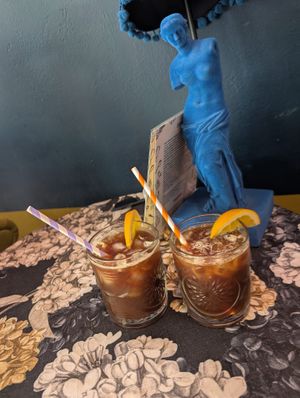 Ice americanos ☕ at Klubokawiarnia Pestka in Czestochowa