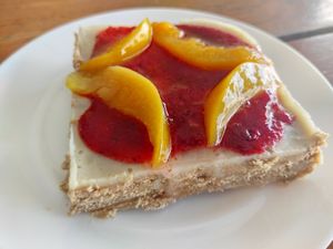 Carlota de Limón. Deliciosa! 😋 at Veggie Happy in Queretaro