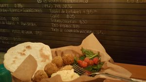 combo at Veggie Happy in Queretaro