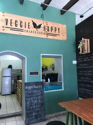 Cozy atmosphere at Veggie Happy in Queretaro