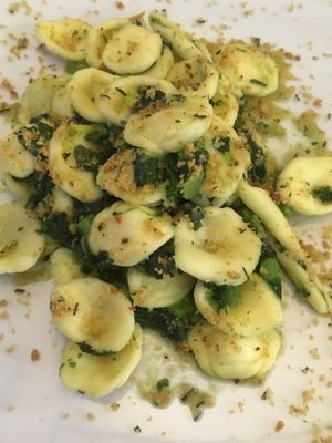 Orecchiette con cime di rapa  at Al Primo Piano in Turin