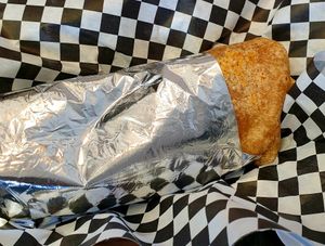 breakfast burrito at Lil' Lotus in Salt Lake City