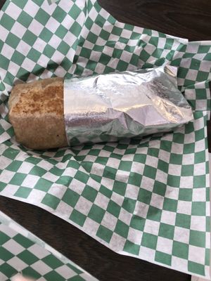 Breakfast Burrito “served all day" at Lil' Lotus in Salt Lake City