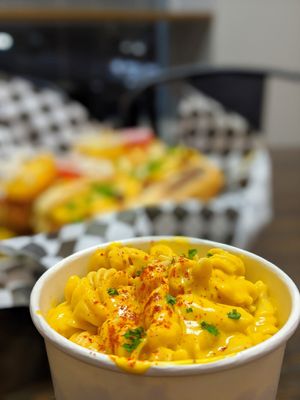 Mac and cheese side at Lil' Lotus in Salt Lake City