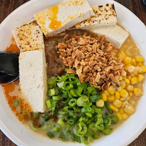 Vegan Curry Ramen at Slurp Ramen in Port Jefferson