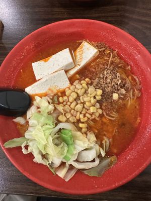 Vegan spicy  at Slurp Ramen in Port Jefferson