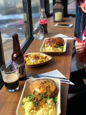Pie and a Beer! at Acorn Pie and Mash in Leigh-on-sea