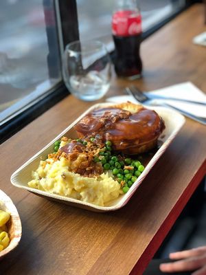 Pie and Mash at Acorn Pie and Mash in Leigh-on-sea