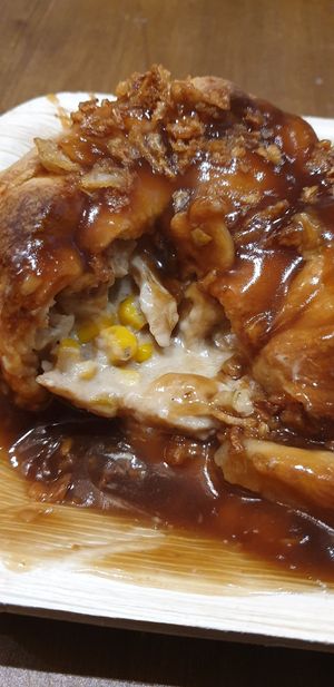 The "chicken" and mushroom pie at Acorn Pie and Mash in Leigh-on-sea