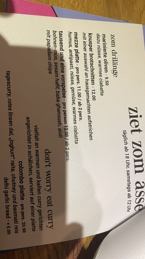 Wer die Wahl hat,hat die ...  at Max-Moriz in Aarau