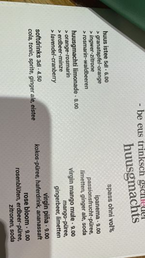 Und die Getränke lohnen sich😋  at Max-Moriz in Aarau