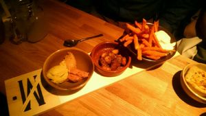 Sweet potato fries at Max-Moriz in Aarau