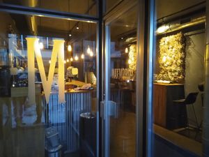 Look through the front door at Max-Moriz in Aarau