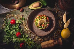 avocado bowl at Agharti in Odessa