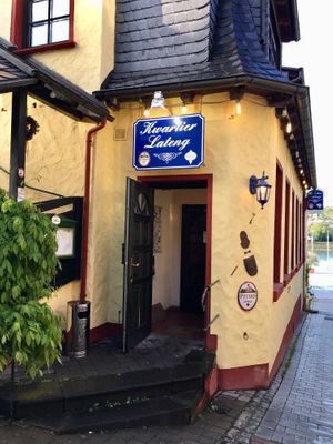 Entrance at Kwartier Lateng in Remagen