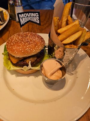 Moving mountain ( made vegan) at Hard Rock Cafe in Reykjavik