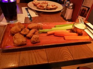 Cauliflower wings at Hard Rock Cafe in Reykjavik