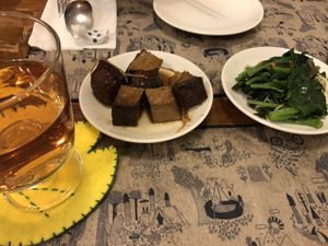 appetizers  at MeiZi ShuShi in Tainan