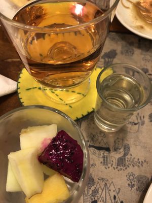 free stuff at MeiZi ShuShi in Tainan