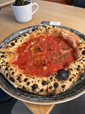   at Vegazzi Specialty Pizzeria in Budapest