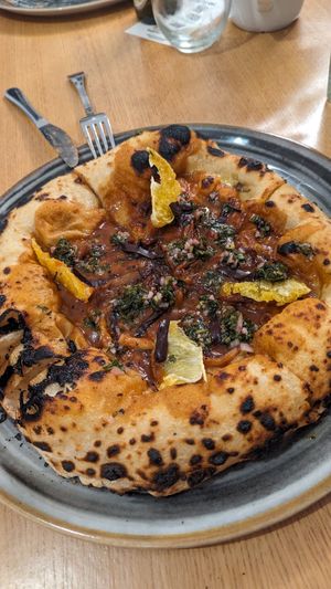 Pizza BBQ at Vegazzi Specialty Pizzeria in Budapest