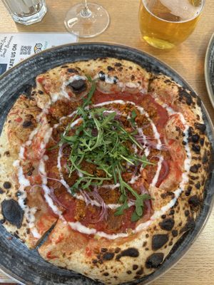   at Vegazzi Specialty Pizzeria in Budapest