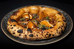 Pizza BBQ at Vegazzi Specialty Pizzeria in Budapest