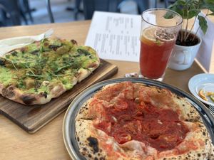   at Vegazzi Specialty Pizzeria in Budapest