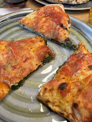 Pizza calzone  at Vegazzi Specialty Pizzeria in Budapest