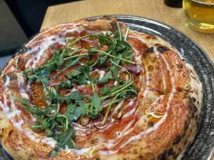 Pizza ungherese  at Vegazzi Specialty Pizzeria in Budapest