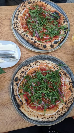 Pizza Ungherese at Vegazzi Specialty Pizzeria in Budapest