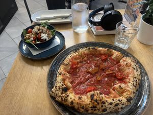   at Vegazzi Specialty Pizzeria in Budapest