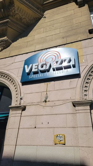  at Vegazzi Specialty Pizzeria in Budapest