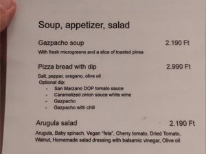  at Vegazzi Specialty Pizzeria in Budapest