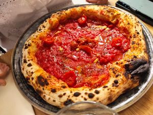 Marinada at Vegazzi Specialty Pizzeria in Budapest