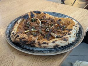 Pizza BBQ at Vegazzi Specialty Pizzeria in Budapest