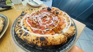   at Vegazzi Specialty Pizzeria in Budapest