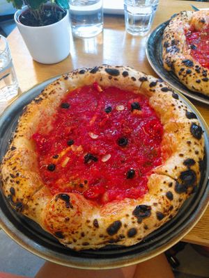 Marinara at Vegazzi Specialty Pizzeria in Budapest