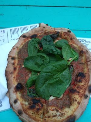 vegazzi pizza at Vegazzi Specialty Pizzeria in Budapest