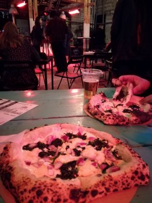 Pizza at Vegazzi Specialty Pizzeria in Budapest