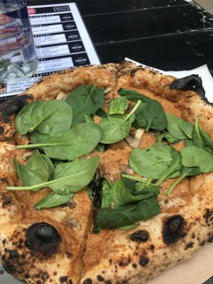 Pizza Funghi  at Vegazzi Specialty Pizzeria in Budapest