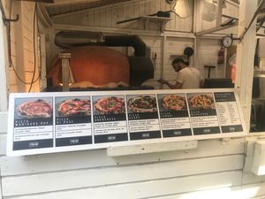 the price + selection at Vegazzi Specialty Pizzeria in Budapest