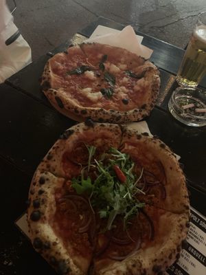Mozzarella and Bolognese at Vegazzi Specialty Pizzeria in Budapest