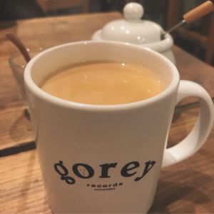 chai latte (soy) at Gorey Cafe in Kyoto