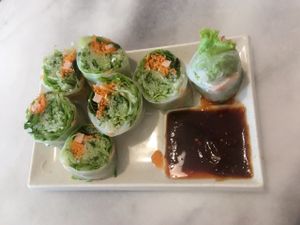 Vietnam Roll at Lily's Vegetarian Kitchen - Georgetown in Penang