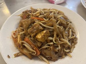 Penang char koay teow   at Lily's Vegetarian Kitchen - Georgetown in Penang